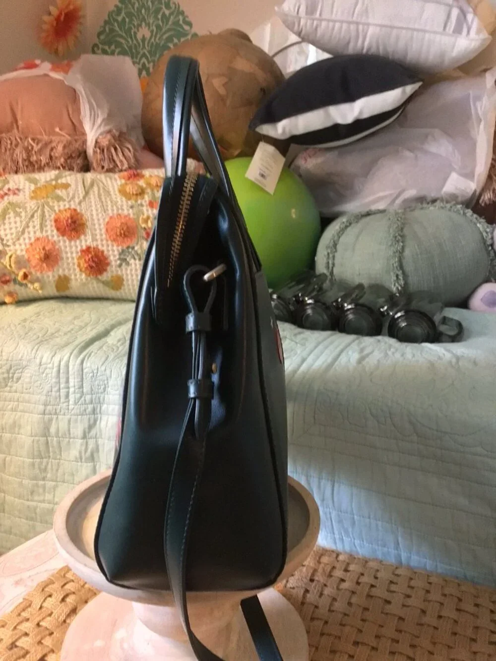 NWOT RADLEY LONDON Blue Leather tote